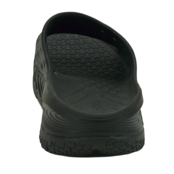 HOKA ORA RECOVERY BLACK SLIDES MENS US 9